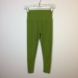 Beyond Yoga Active Leggings Size S Womans Green High Waisted Athletic Pull-on